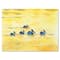 Designart - Pelicans On The Yellow River - Farmhouse Canvas Wall Art Print